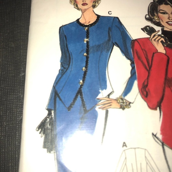 Burda Women's suit Pattern- multi size - Picture 2 of 6